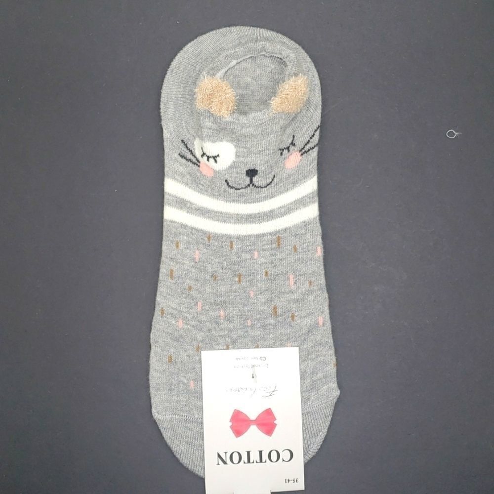 animal face Ankle Socks